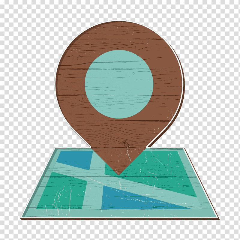 Hotel and Restaurant icon Gps icon Placeholder icon, Circle, Angle, Teal, M083vt, Turquoise, Wood transparent background PNG clipart