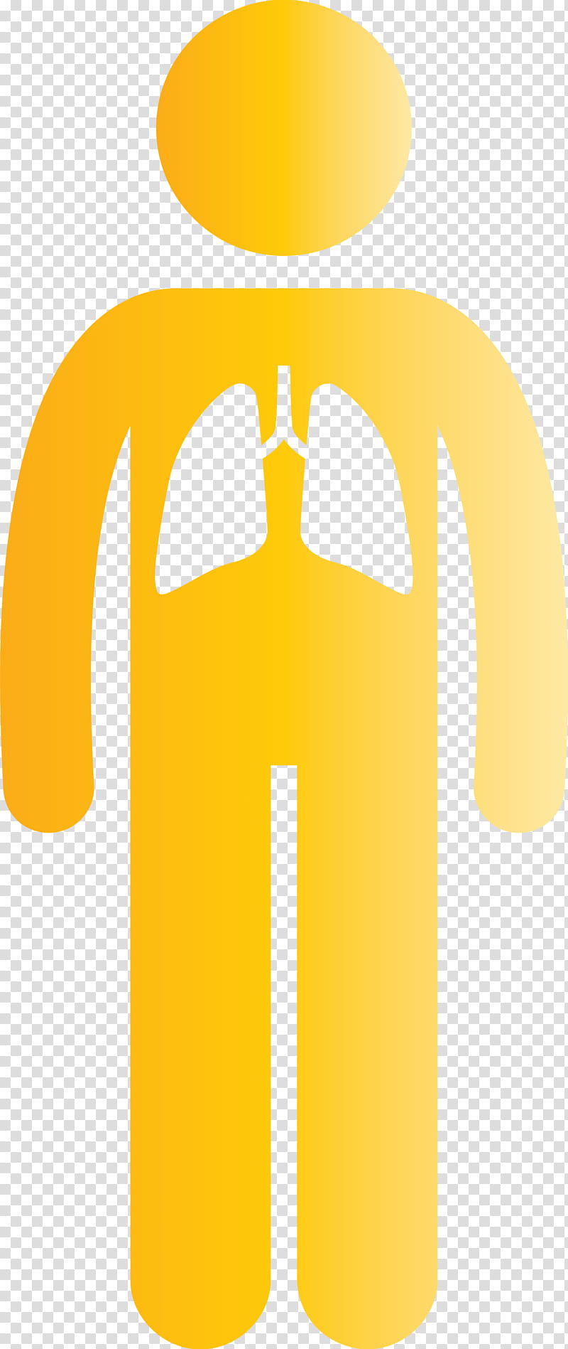 Lungs people Corona Virus Disease, Yellow, Tshirt, Jersey, Sportswear, Outerwear, Sleeve, Smile transparent background PNG clipart