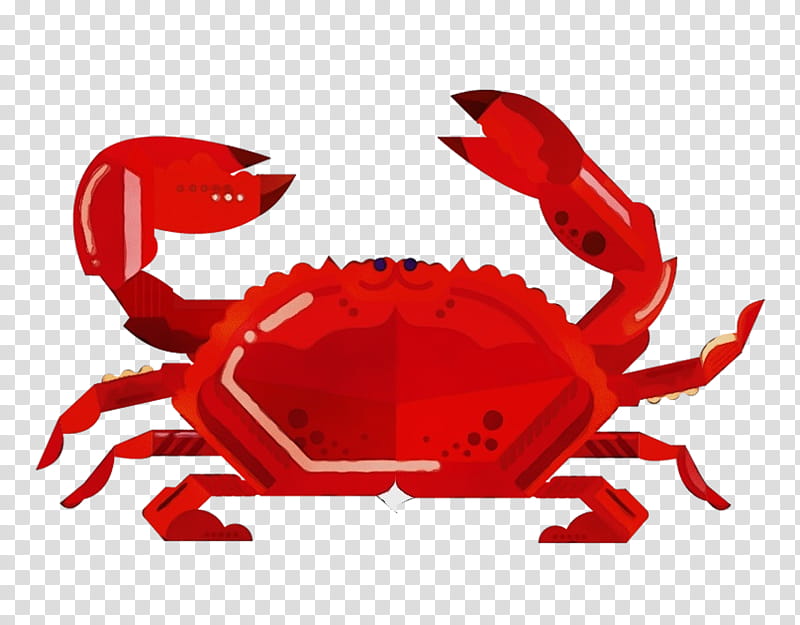 dungeness crab freshwater crab crayfish fresh crab character, Watercolor, Paint, Wet Ink, Crab M, Fresh Water, Character Created By transparent background PNG clipart