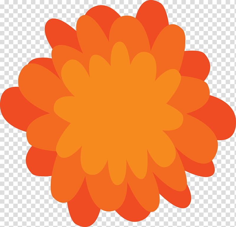 Day of the Dead Día de Muertos, Dia De Muertos, Transvaal Daisy, Dahlia, Chrysanthemum, Circle, Orange Sa, Analytic Trigonometry And Conic Sections transparent background PNG clipart