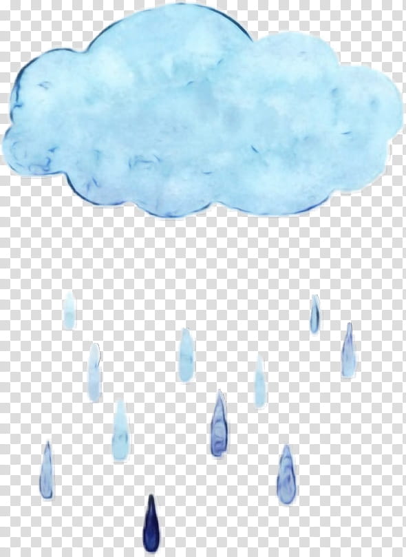 cloud rain icon weather drawing, Watercolor, Paint, Wet Ink, Flash transparent background PNG clipart