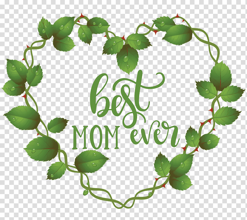 Premium Vector | A heart with the words best mom ever on it