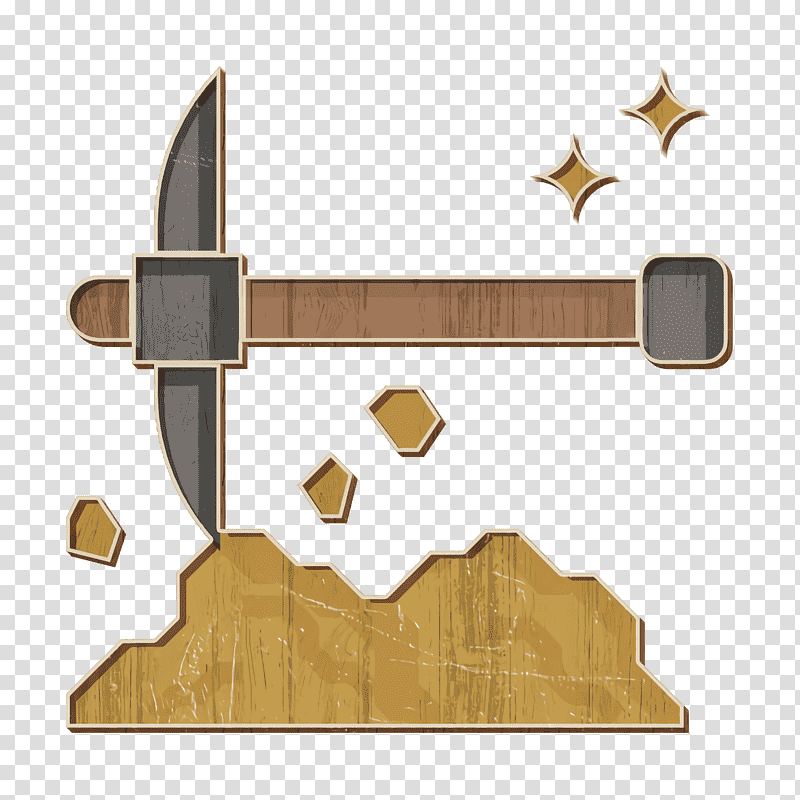 Mining icon Heavy And Power Industry icon Mine icon, Ranged Weapon, M083vt, Meter, Wood transparent background PNG clipart