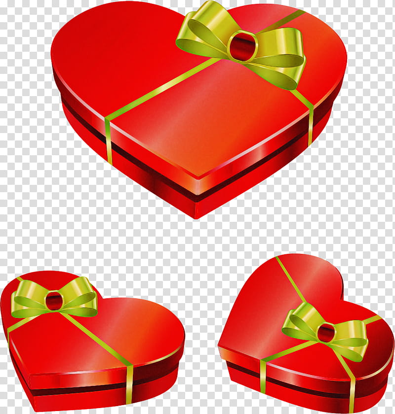 Valentine's day, Heart, Red, Ribbon, Present, Box, Valentines Day transparent background PNG clipart