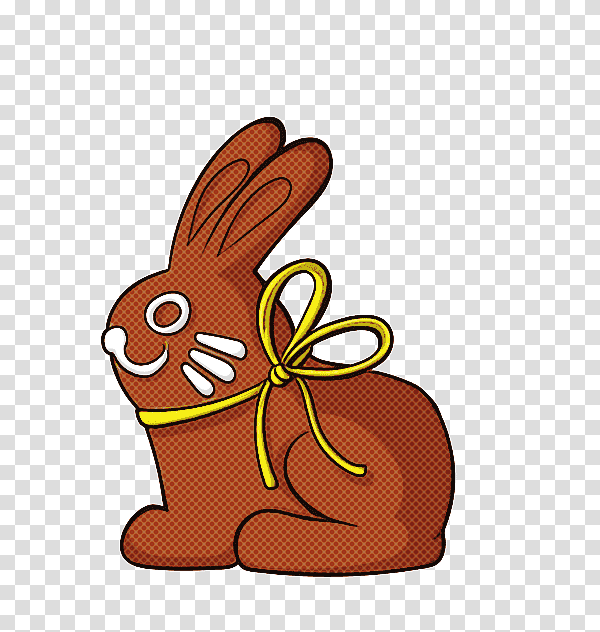 Chocolate bunny, European Rabbit, Hare, Candy, Easter Egg, Leporids transparent background PNG clipart