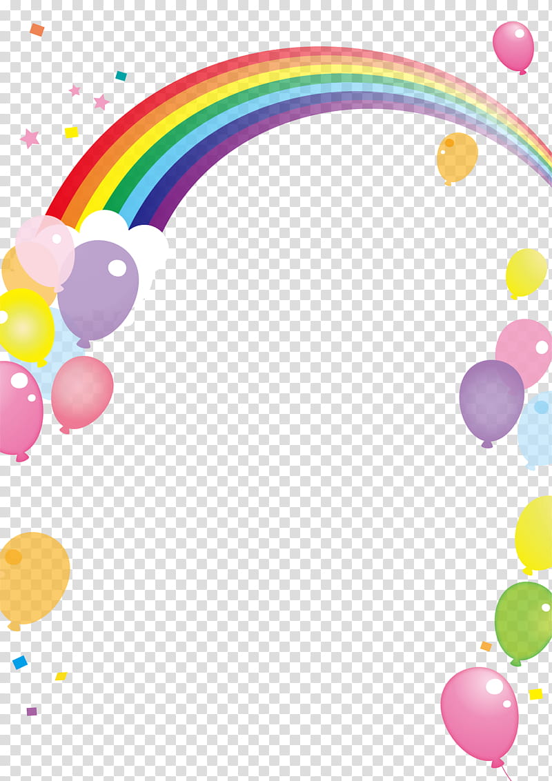 Birthday Balloon, Rainbow, Birthday
, Albums, Watercolor Painting, Post Cards, Season, Gift transparent background PNG clipart