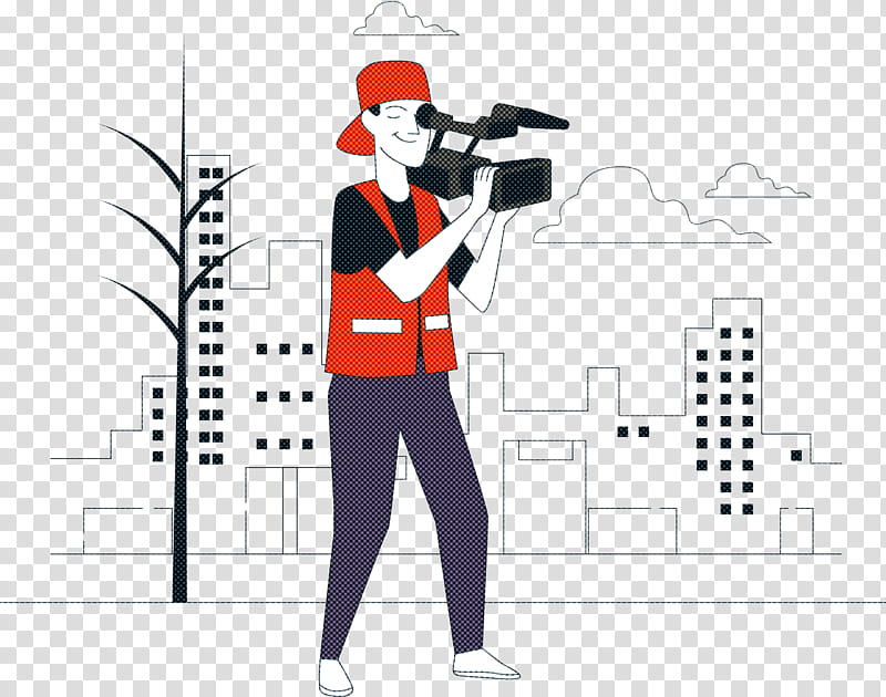 Videographer, Human Skeleton, Drawing, Cartoon, Camera Operator, Personality transparent background PNG clipart