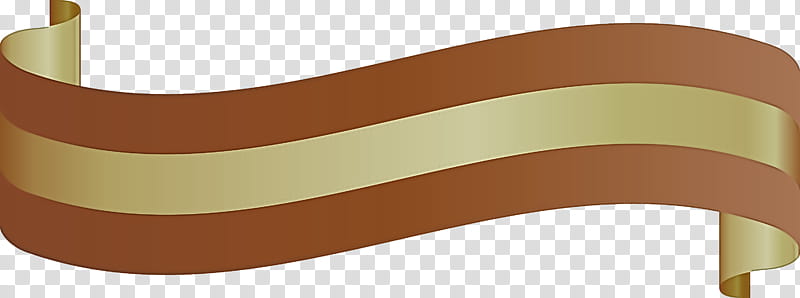 Ribbon S Ribbon, Orange, Brown, Tan, Line, Beige, Material Property, Rim transparent background PNG clipart