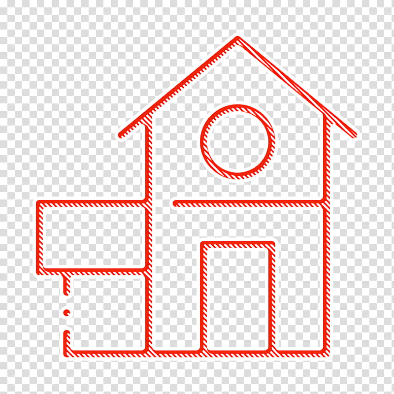 House icon Architecture and city icon Cityscape icon, Angle, Line, Point, Area, Number, Meter, Mathematics transparent background PNG clipart
