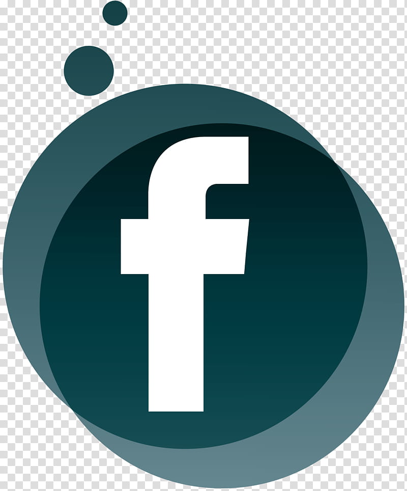 Facebook Logo Icon, Teal, Perfil, Meter transparent background PNG clipart