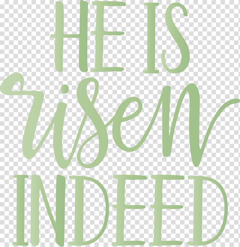 He Is Risen Jesus, Green, Text, Logo transparent background PNG clipart