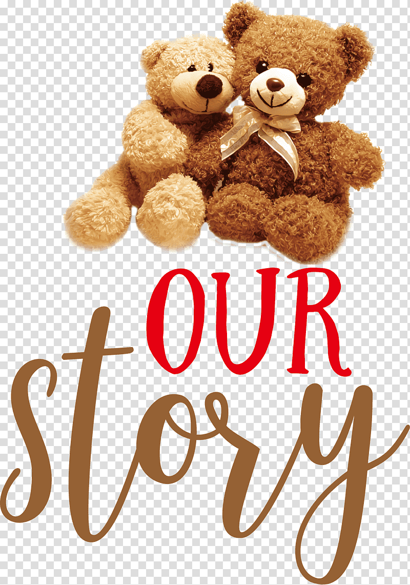 Valentines Day Quote Valentines Day Valentine, Our Story, Bears, Teddy Bear, Giant Panda, Stuffed Toy, Doll transparent background PNG clipart