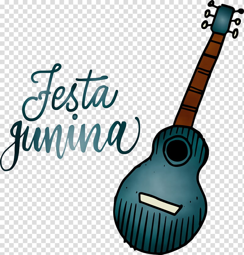 Festa Junina, Festas Juninas, Brazil, Watercolor, Paint, Wet Ink, Acoustic Guitar, Acousticelectric Guitar transparent background PNG clipart