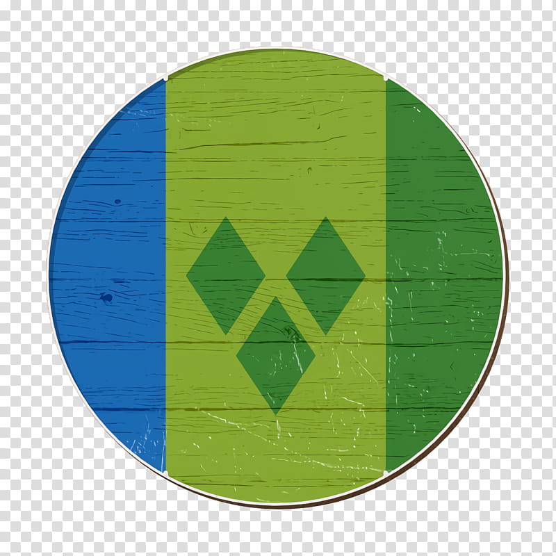 St vincent and the grenadines icon Countrys Flags icon, Pattern M, Green transparent background PNG clipart