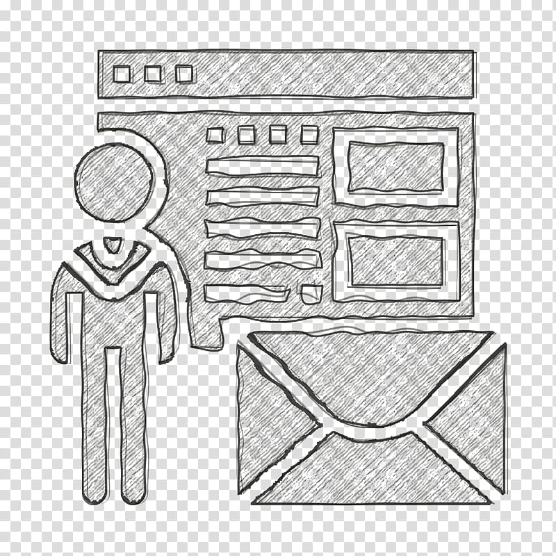 Recruiter icon Business Recruitment icon, Line Art, Shoe, Paper, Cartoon, Angle, Hm, Area transparent background PNG clipart