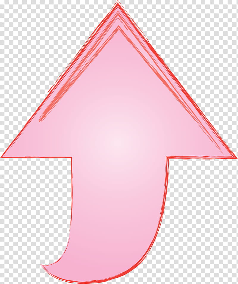 Wind Arrow, Pink, Triangle, Symbol transparent background PNG clipart