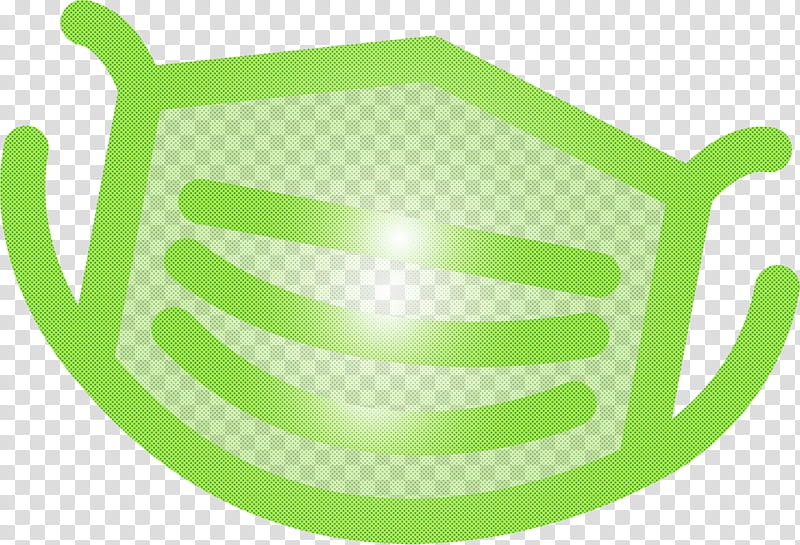 medical mask surgical mask, Green, Logo transparent background PNG clipart