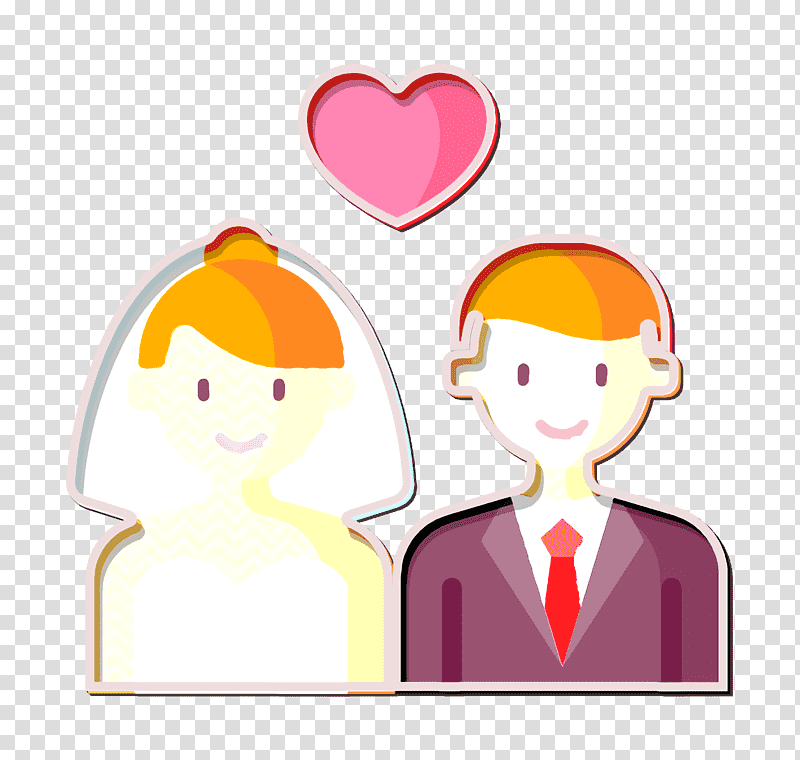Wedding couple icon Bride icon Wedding icon, Wedding , Event Management, Wedding Reception, Wedding Planner, grapher, Holiday transparent background PNG clipart