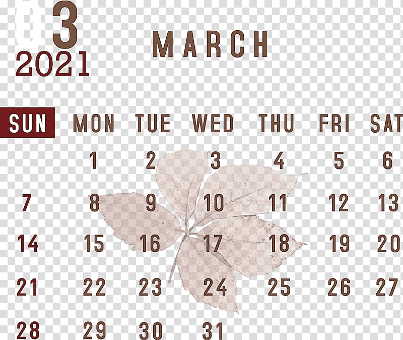 March 2021 Printable Calendar March 2021 Calendar 2021 Calendar, March Calendar, Lunar Calendar, Meter, Paper, Calendar System, Month transparent background PNG clipart