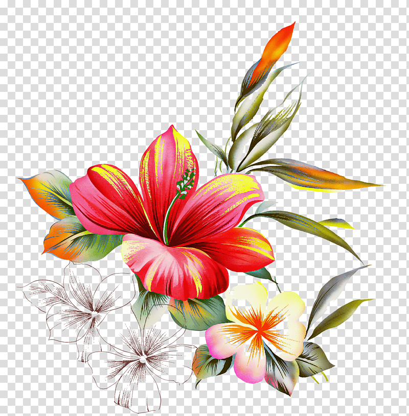 Floral design, Animation, Alarm Clock, Editing, Clock Face, Flower transparent background PNG clipart