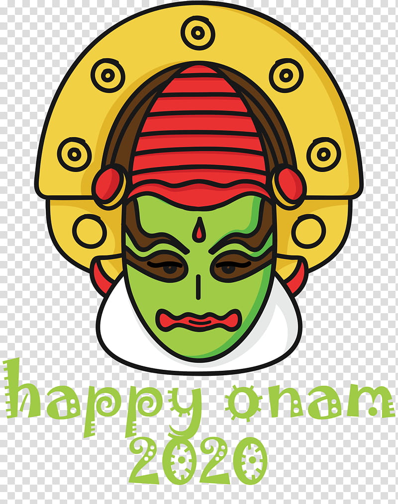 Onam Harvest Festival Happy Onam, Smiley, Jokerman, Face, Yellow, Line, Area, Behavior transparent background PNG clipart