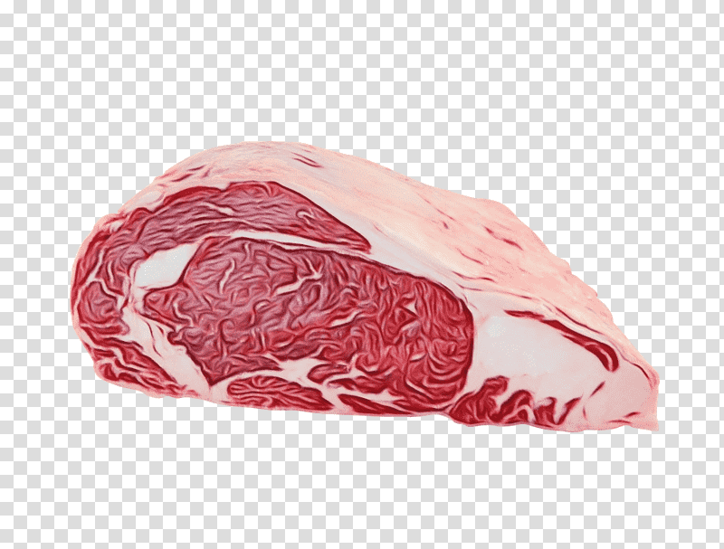red meat roast beef goat meat ham beef, Watercolor, Paint, Wet Ink, Veal, Kobe Beef, Lamb transparent background PNG clipart