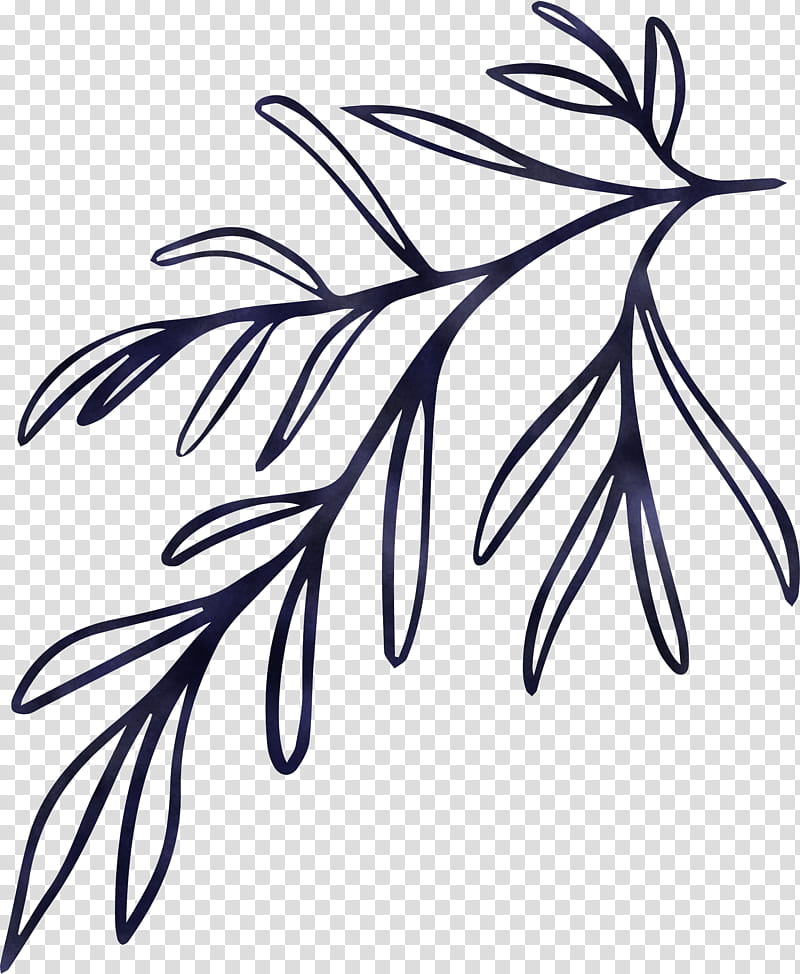 simple leaf simple leaf drawing simple leaf outline, Twig, Plant Stem, Petal, Flower, Herbaceous Plant, Line Art, Cut Flowers transparent background PNG clipart