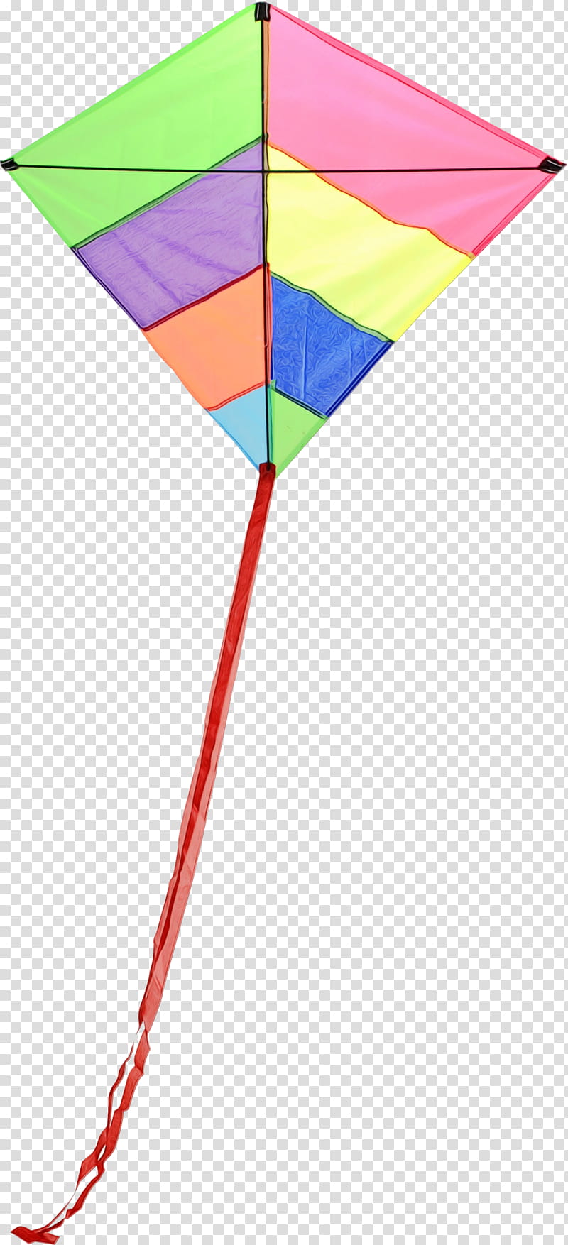 kite sport kite 9 ft. delta kite kite line, Watercolor, Paint, Wet Ink, 9 Ft Delta Kite, Bow Kite, 11 Ft Delta Kite, Kitesurfing transparent background PNG clipart