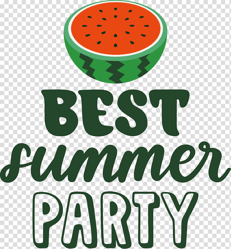Best Summer Party Summer, Summer
, Logo, Line, Superfood, Meter, Fruit transparent background PNG clipart