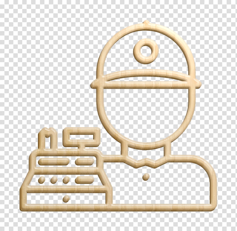 Fast Food icon Cashier icon, Furniture, Bathroom, Line, Meter transparent background PNG clipart