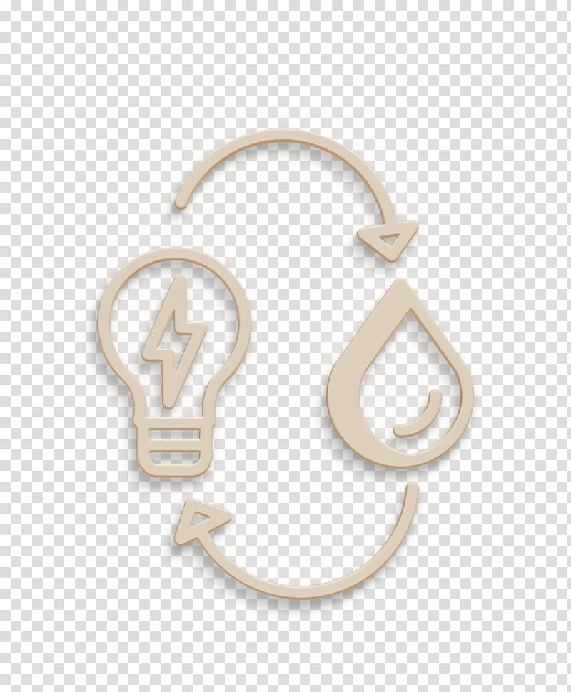 Hydro power icon Water icon Water energy icon, Earring, Silver, Earrings M, Jewellery, Meter, Human Body transparent background PNG clipart