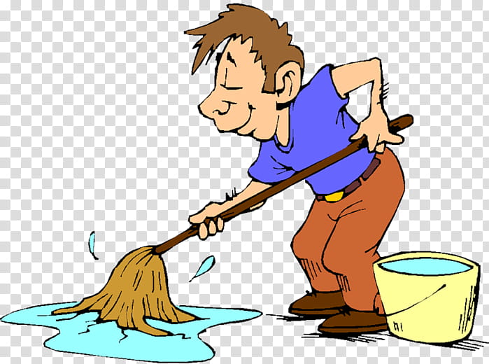 cartoon broom cleanliness play, Cartoon transparent background PNG clipart