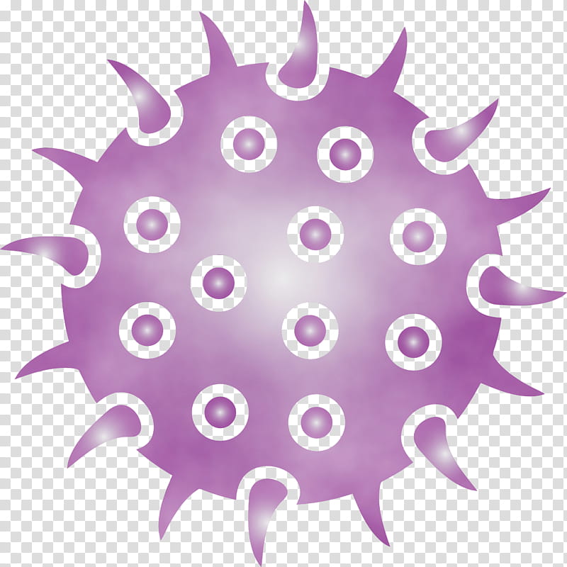 pink violet purple magenta logo, Bacteria, Germs, Virus, Watercolor, Paint, Wet Ink, Plant transparent background PNG clipart