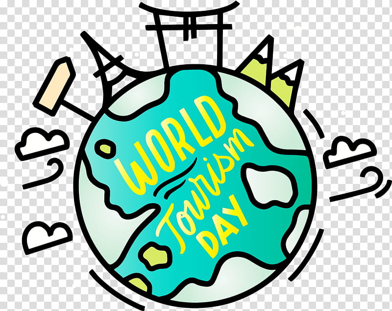 World Tourism Day Travel, Logo, Watercolor Painting, Line Art, Abstract Art, Digital Art, Cartoon, Video Clip transparent background PNG clipart