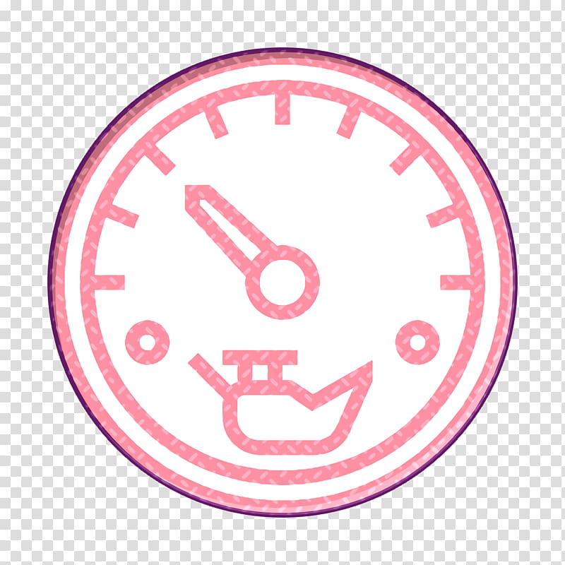 Gauge icon Oil icon Automotive Spare Part icon, Speedometer, Fuel Gauge, Measuring Instrument, Dashboard transparent background PNG clipart