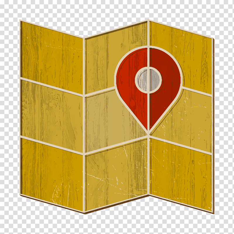 Gps icon Location Set icon Street map icon, Furniture, M083vt, Meter, Yellow, Wood, Square Meter transparent background PNG clipart