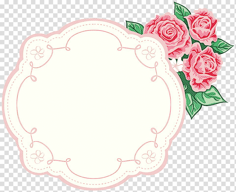 Floral design, Rose, Petal, Frame, Rose Family, Circle, Border transparent background PNG clipart