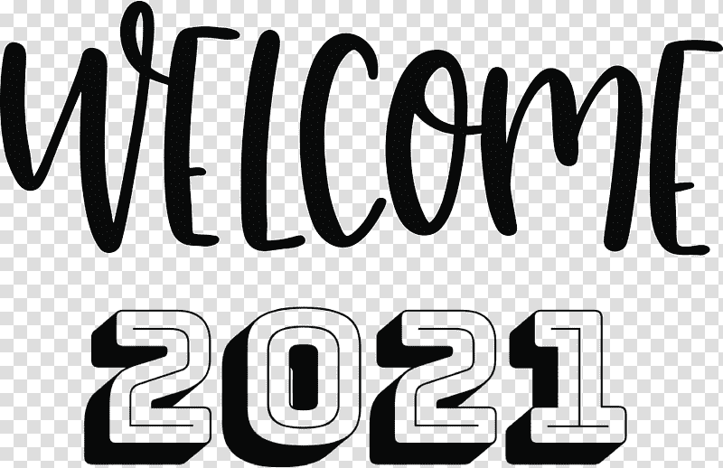 2021 Welcome Welcome 2021 New Year 2021 Happy New Year, Logo, Line, Meter, Geometry, Mathematics transparent background PNG clipart