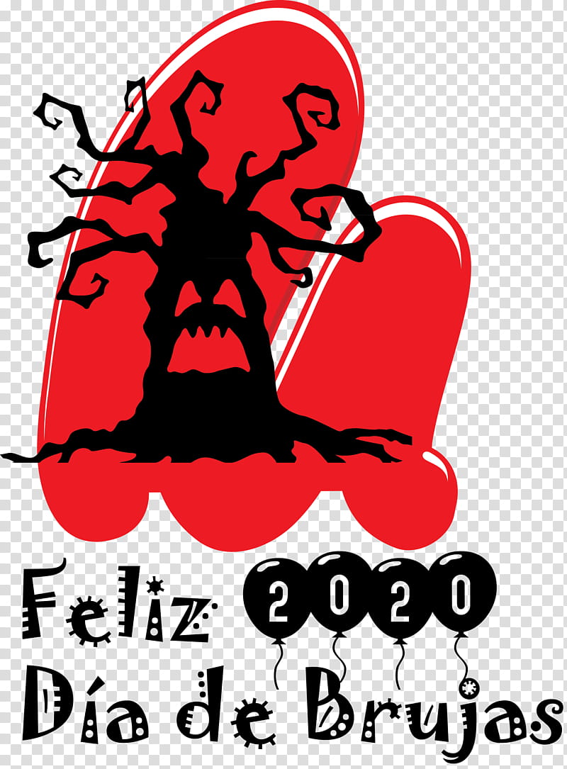 Feliz Día de Brujas Happy Halloween, Sticker, Wastickers, Android, Text, Cartoon transparent background PNG clipart