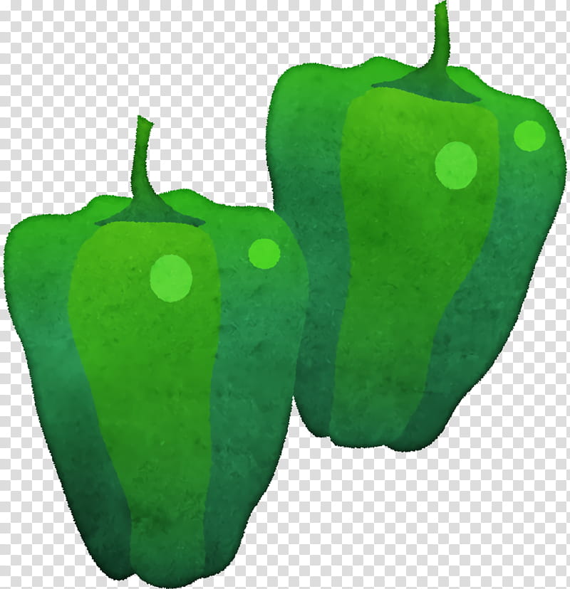 peppers bell pepper chili pepper green fruit transparent background PNG clipart
