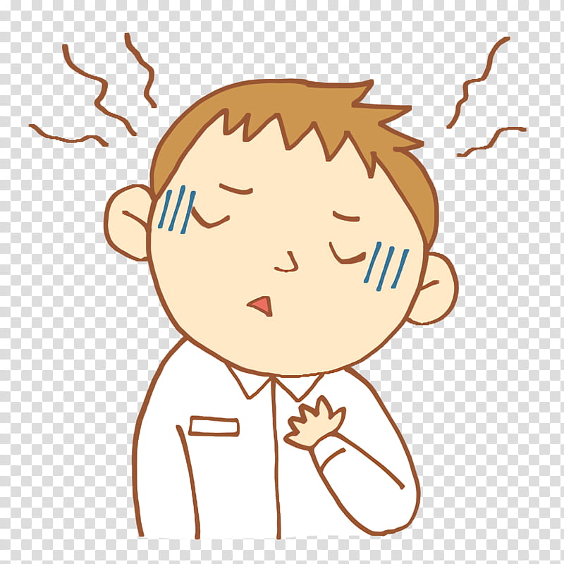 sick ill, Facial Expression, Face, Cartoon, Smile, Drawing, Facial Hair, Forehead transparent background PNG clipart