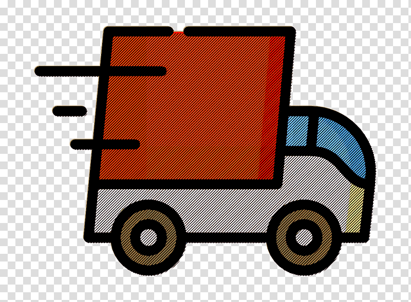 E-Commerce icon Speed icon Delivery truck icon, E Commerce Icon, Online Shopping, Transport, Logo transparent background PNG clipart