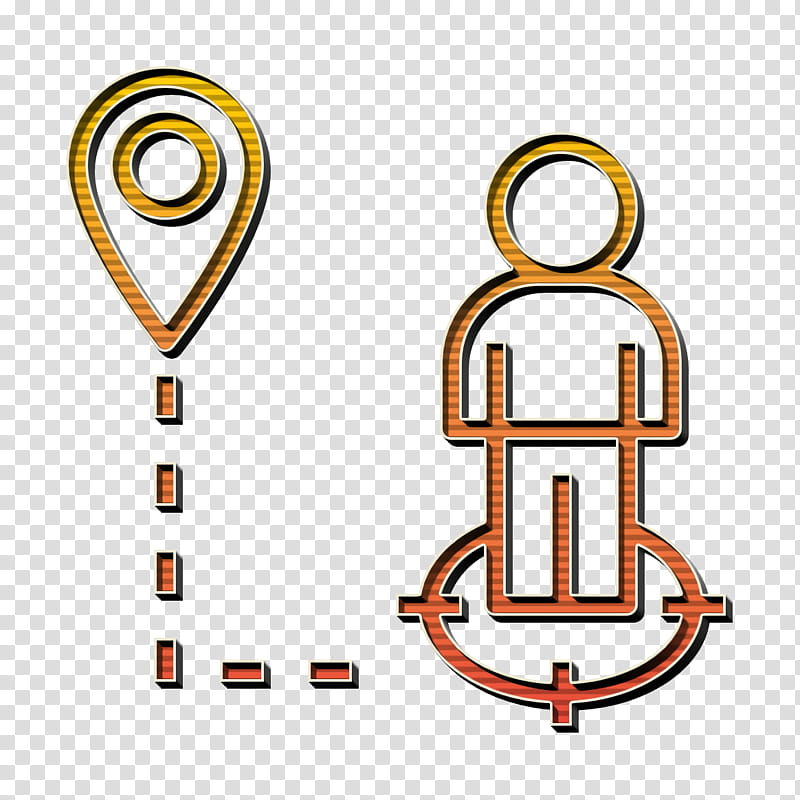 Navigation and Maps icon Start icon Location icon, Line, Symbol transparent background PNG clipart