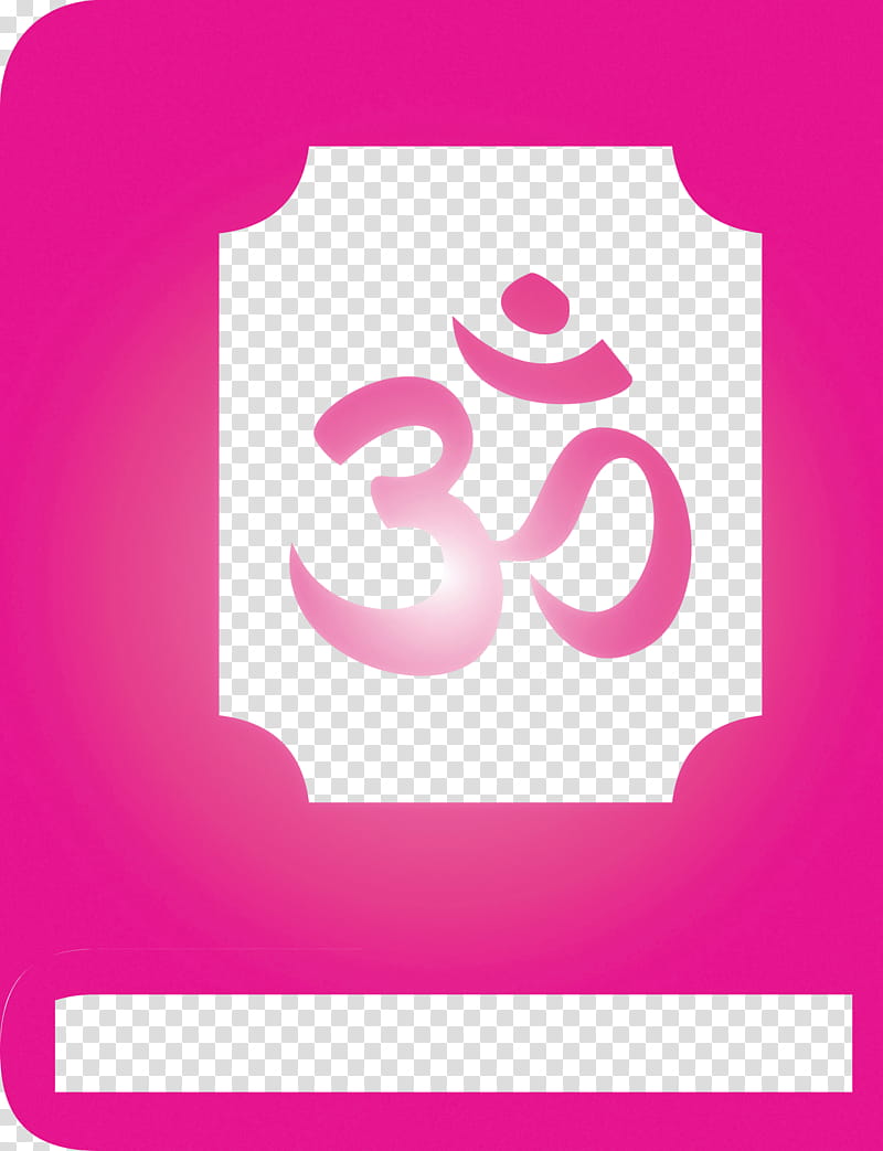 Hindu, Pink, Text, Material Property, Magenta, Symbol transparent background PNG clipart