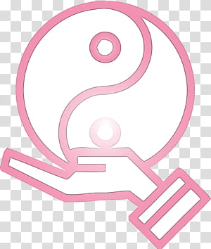 pink symbol logo magenta transparent background PNG clipart thumbnail