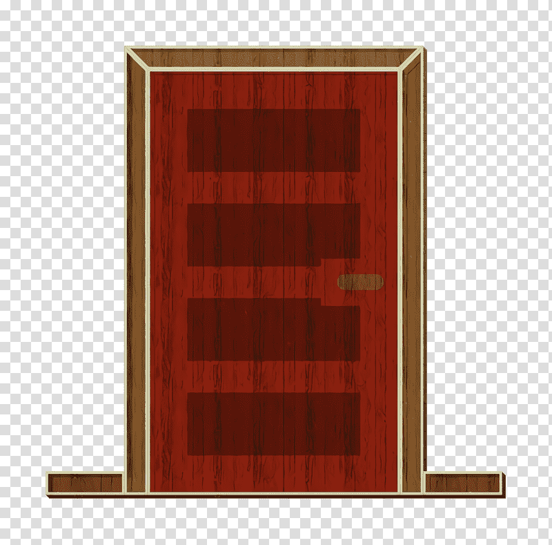 Household Compilation icon Door icon, Wood Stain, Cupboard, Wardrobe, Varnish, Rectangle, Shelf transparent background PNG clipart