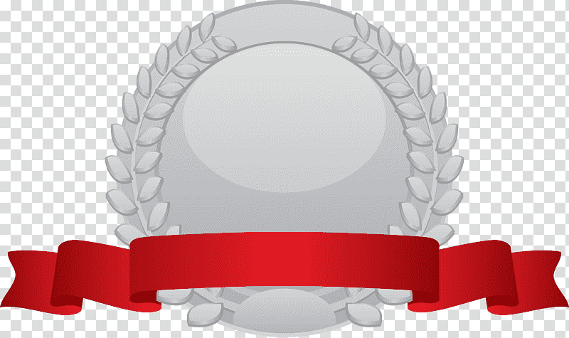Silver Badge Award Badge, Medal, Red, Gold, Magenta, Orange, Green transparent background PNG clipart