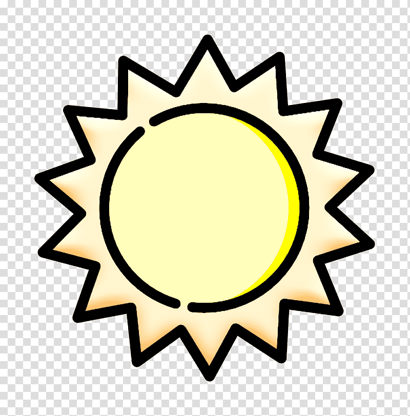 Sun icon Summer icon Sunny icon, Weather, Weather Forecasting, Cloud, Rain And Snow Mixed, Weather Channel, Thundersnow transparent background PNG clipart