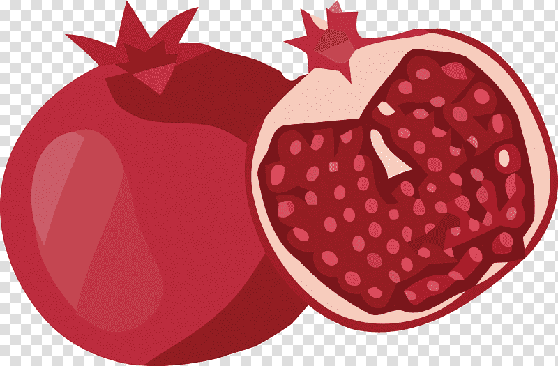 Strawberry, Red, Plant, Pomegranate, Apple, Biology, Science transparent background PNG clipart
