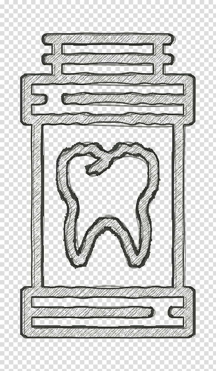 Dentistry icon Medicine icon Healthcare and medical icon, Text, Line, Line Art, Rectangle transparent background PNG clipart